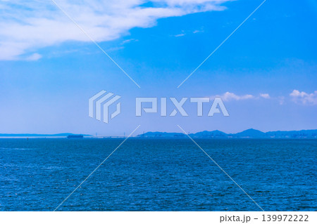 舞洲から見た大阪湾の風景 舞洲から見た大阪湾の風景 139972222