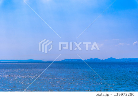 舞洲から見た大阪湾の風景 舞洲から見た大阪湾の風景 139972280