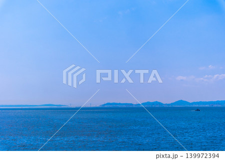 舞洲から見た大阪湾の風景 舞洲から見た大阪湾の風景 139972394