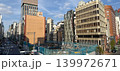 再開発の工事が進む東京の銀座・新橋エリアのビル街 139972671