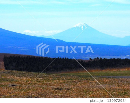 霧ヶ峰高原と富士山 霧ヶ峰高原と富士山 139972984
