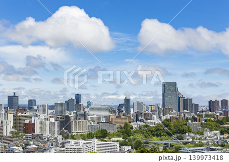 青葉城址より新緑の仙台市全景 青葉城址より新緑の仙台市全景 139973418