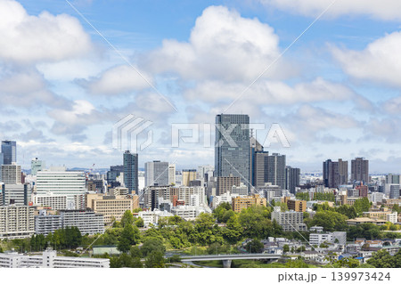 青葉城址より新緑の仙台市全景 139973424