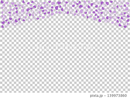 Heart pattern background Purple 3 colors Border and solid color Heart Heart pattern background Purple 3 colors Border and solid color Heart 139973860