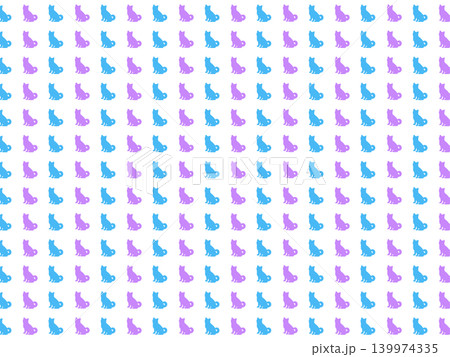 青紫のイヌの背景素材 139974335