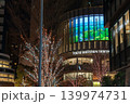 東京都　冬の東京ミッドタウン日比谷の夜景 139974731