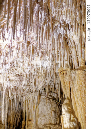 Drach Caves, Majorca Spain - Underground Stalactite and Stalagmite Formation Drach Caves, Majorca Spain - Underground Stalactite and Stalagmite Formation 139975091