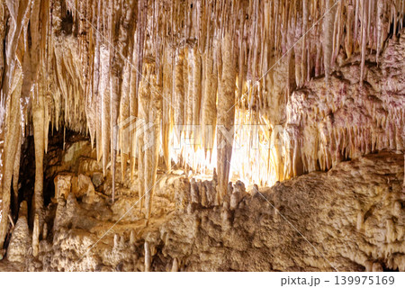 Drach Caves, Majorca Spain - Underground Stalactite and Stalagmite Formation 139975169