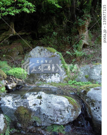 五月、大峰参詣の途中、天川村にあるごろごろ水 139977135