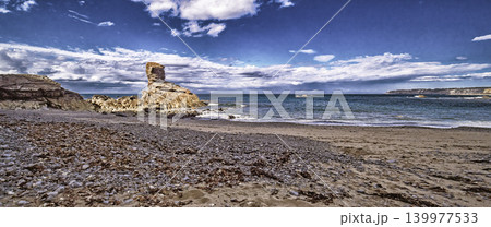 Beach of El Portizuelo, Spain Beach of El Portizuelo, Spain 139977533