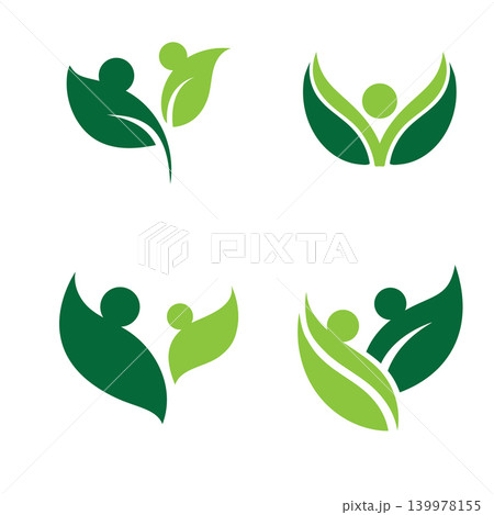 Green Health Leaf Icon Design Green Health Leaf Icon Design 139978155