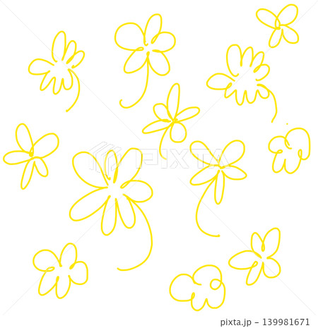 This is a line drawing of a flower. 139981671