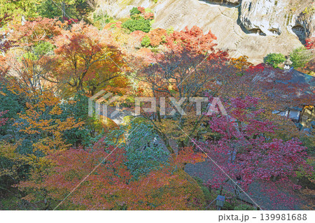 石川 那谷寺の秋景色 石川 那谷寺の秋景色 139981688