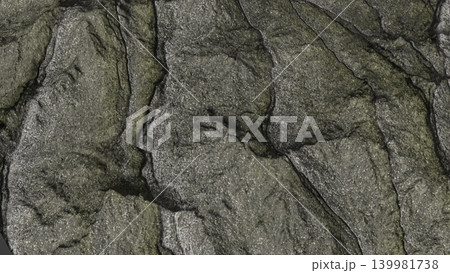 Rugged Dark Stone Surface Texture 3d render. 139981738