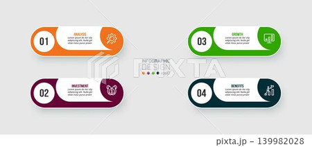 Infographic template business concept with workflow. Infographic template business concept with workflow. 139982028