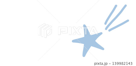 This is a shooting star illustration. 139982143