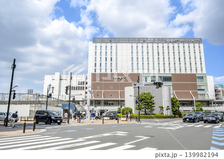千葉県船橋市の都市風景 船橋駅南口 千葉県船橋市の都市風景 船橋駅南口 139982194