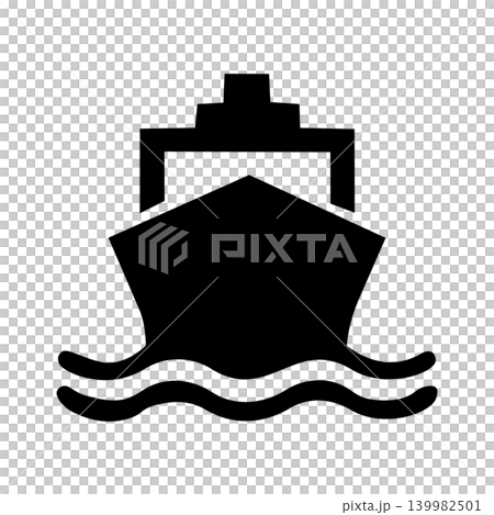 Ship traffic icon illustration 139982501