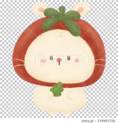 Little bunny and tomato Little bunny and tomato 139983788