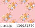 Floral retro seamless pattern, vector Floral retro seamless pattern, vector 139983850