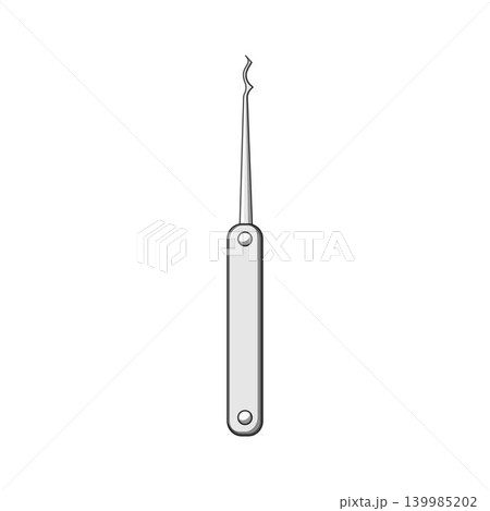 Lockpicking tool helping open secure locks 139985202