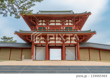 古代東北の玄関口 復元された多賀城南門 古代東北の玄関口 復元された多賀城南門 139985464