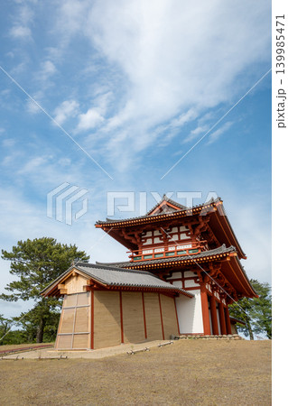 古代東北の玄関口 復元された多賀城南門 古代東北の玄関口 復元された多賀城南門 139985471