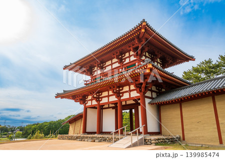 古代東北の玄関口 復元された多賀城南門 古代東北の玄関口 復元された多賀城南門 139985474