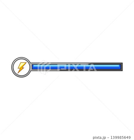 User interface energy bar displaying low power User interface energy bar displaying low power 139985649