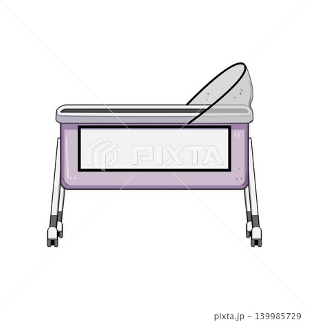 Infant bassinet cot providing safe sleeping space for newborn baby Infant bassinet cot providing safe sleeping space for newborn baby 139985729