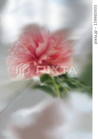 Blurred dreamy close up pale pink peony flower petals in soft focus artistic photography. Blurred dreamy close up pale pink peony flower petals in soft focus artistic photography. 139985935