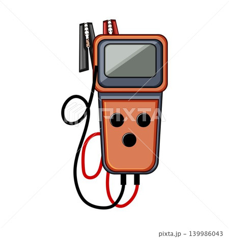 Electrical current voltage tester measuring power electricity Electrical current voltage tester measuring power electricity 139986043