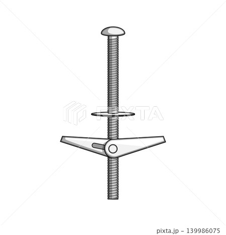Toggle bolt for drywall installation and mounting 139986075
