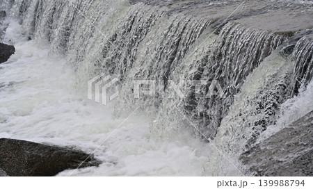 河川の氾濫・増水 溢水 越水 A river overflows 河川の氾濫・増水 溢水 越水 A river overflows 139988794