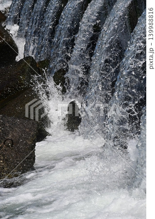 河川の氾濫・増水 溢水 越水 A river overflows 河川の氾濫・増水 溢水 越水 A river overflows 139988816