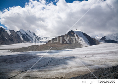 Altai tavan bogd national park landscape, Potanin Glacier, Mongolia 139989355