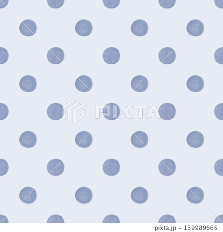 Polka Dots Seamless Pattern Graphic Hand Drawn Polka Dots Seamless Pattern Graphic Hand Drawn 139989665