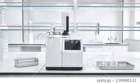 Modern laboratory equipment for scientific research and analysis 139990132