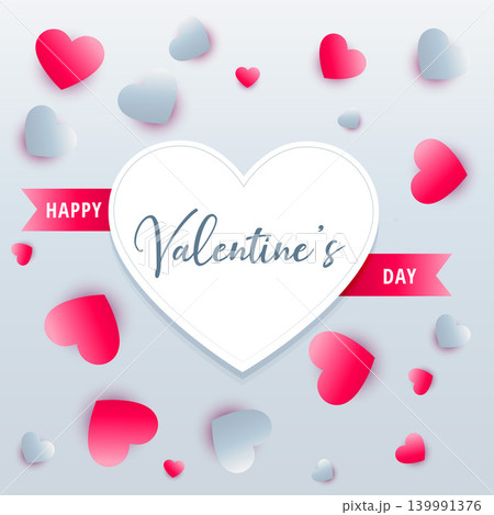 lovely hearts background valentine's day greeting lovely hearts background valentine's day greeting 139991376