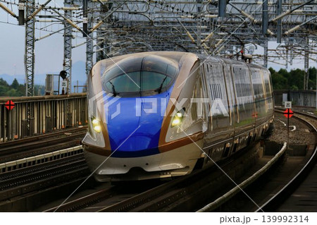 『つながる東北号・つながる北陸号』東北新幹線・那須塩原駅を征く…  北陸新幹線【E7系】 139992314