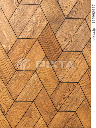 Geometruc wooden pattern background 139992457