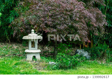 Zen garden outside Zen garden outside 139992617