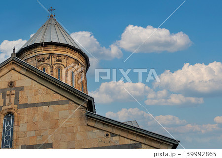 Church dome with clouds Church dome with clouds 139992865