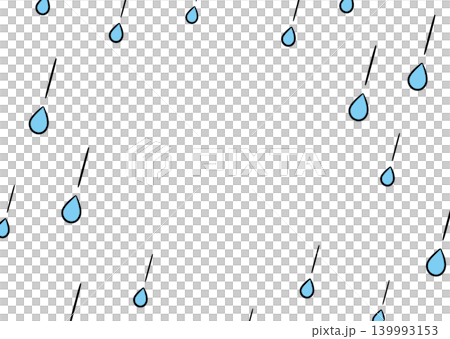 雨天背景圖 - 簡潔易懂 - 大雨滴 - 留有複製空間 139993153