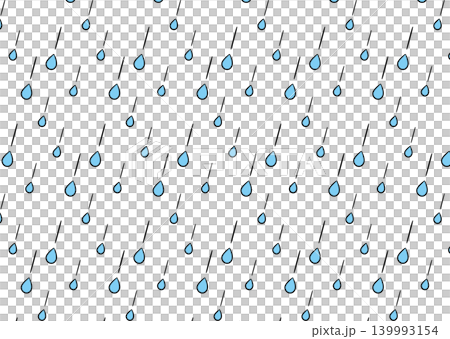 Rain background image - simple and easy, large raindrops 139993154