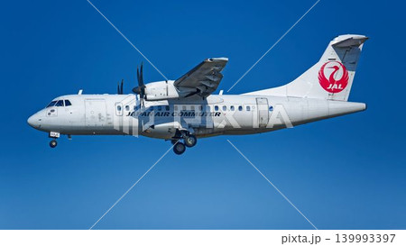 日本エアコミューター(JAC)の旅客機ATR42 日本エアコミューター(JAC)の旅客機ATR42 139993397