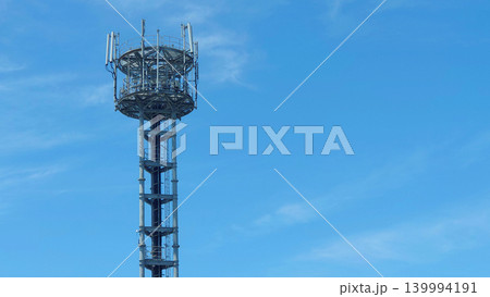 通信イメージ（電波塔:基地局） 139994191
