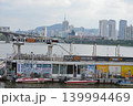 韓国　汝矣島付近から眺める漢江の風景 139994469