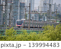 韓国　漢江鉄橋を渡る地下鉄1号線の電車 139994483