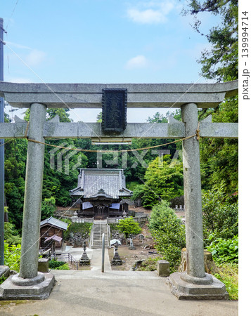 木曾三社神社と鳥居 139994714